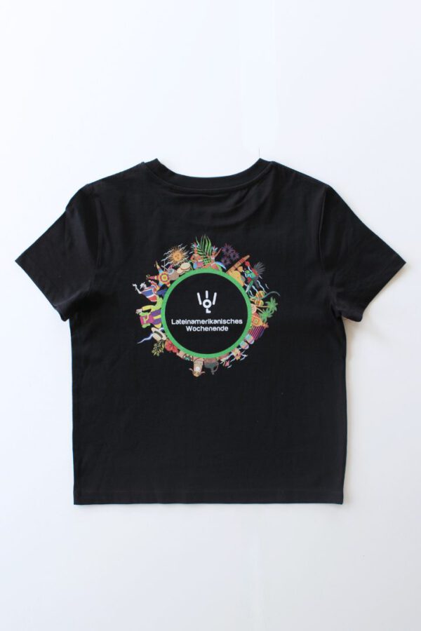 Lateinamerikanisches Wochenende_T- shirt_Schwartz_back