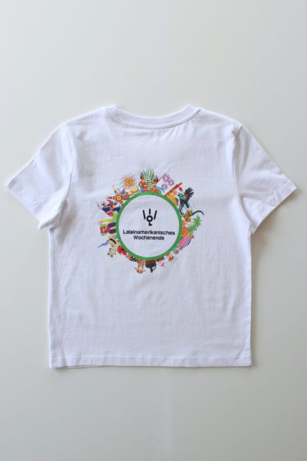 Lateinamerikanisches Wochenende_T- shirt_Weiß_ back
