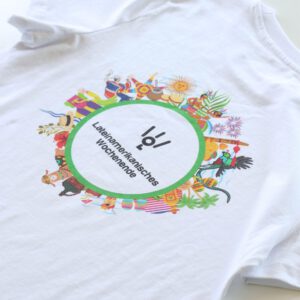 Lateinamerikanisches Wochenende_T- shirt_Weiß
