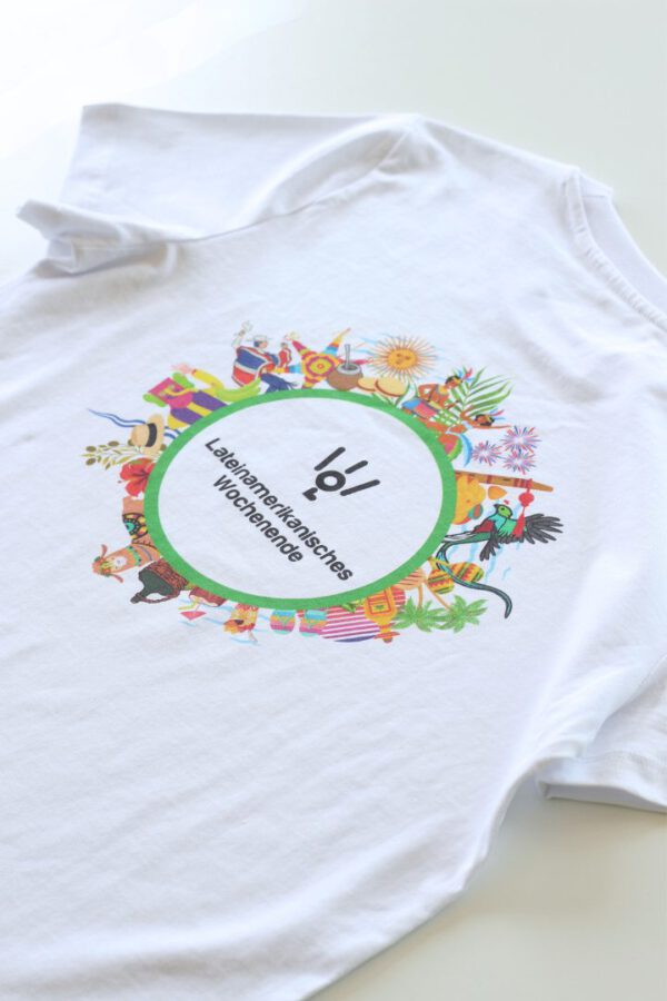 Lateinamerikanisches Wochenende_T- shirt_Weiß